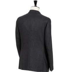 De Petrillo Gentry Flannel Suit Made Of Pure Wool By Drago - Handmade