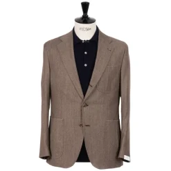 De Petrillo Gentry Sport Suit Made Of Cotton And Wool By Ferla - Handm