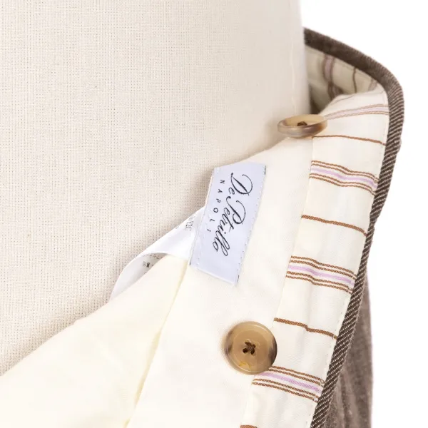 De Petrillo Gentry Sport Suit Made Of Cotton And Wool By Ferla - Handm