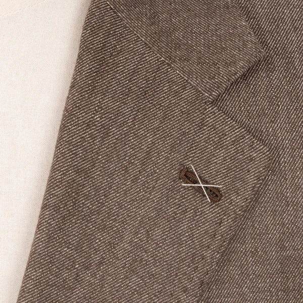 De Petrillo Gentry Sport Suit Made Of Cotton And Wool By Ferla - Handm