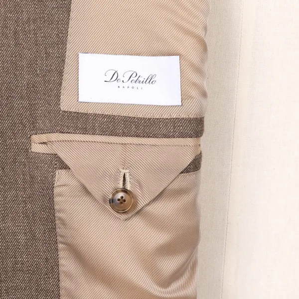De Petrillo Gentry Sport Suit Made Of Cotton And Wool By Ferla - Handm