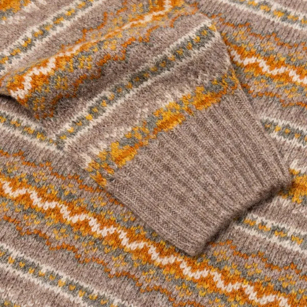 Glenugie Exclusive X Mj: Pure Wool "Fairisle Roundneck Jumper" Sweater