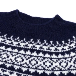 Glenugie Exclusive X Mj: Pure Wool Sweater "St.Moritz Vintage Ski" - P