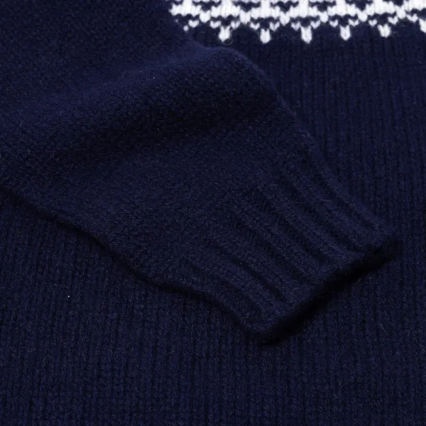 Glenugie Exclusive X Mj: Pure Wool Sweater "St.Moritz Vintage Ski" - P