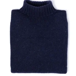Glenugie X Mj: Pure Wool "Donegal Polo Jumper" Sweater - Supersoft Lam