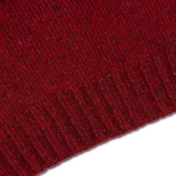 Glenugie X Mj: Pure Wool "Donegal Polo Jumper" Sweater - Supersoft Lam