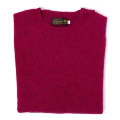 Glenugie X Mj: Pure Wool Round Jumper Sweater - Pure Soft Shetland