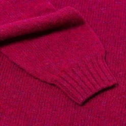 Glenugie X Mj: Pure Wool Round Jumper Sweater - Pure Soft Shetland