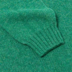 Glenugie X Mj: Pure Wool Round Jumper Sweater - Pure Soft Shetland