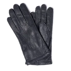 Thomas Riemer Wien Glove "Auersperg" Peccary Leather With Cashmere Lining - Hand Sewn