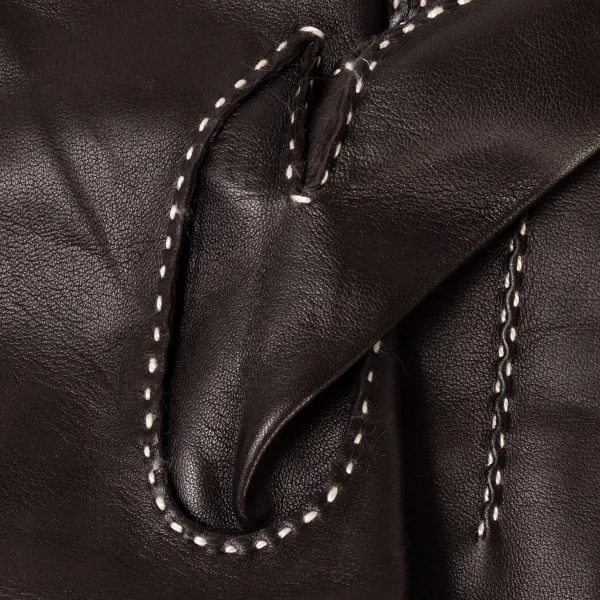 Thomas Riemer Wien Glove "Innsbruck" Made Of Goatskin With Cashmere Lining - Hand Sewn