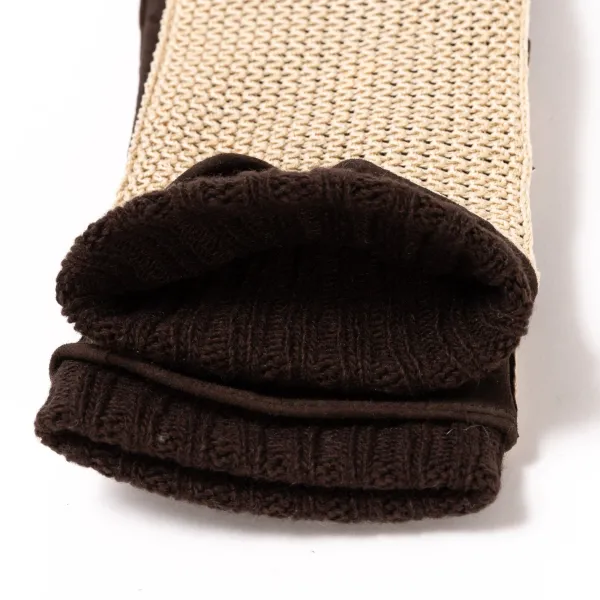 Thomas Riemer Wien Gloves "Karlsbad Winter" Made Of Goatskin And Wool With Cashmere Linin