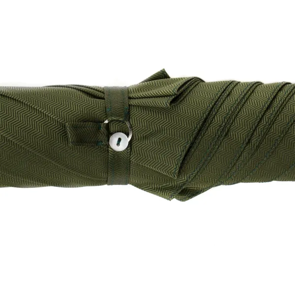 Maglia Green Stick Umbrella "Lord" With Handle Made Of Broom Root Wood - Pure