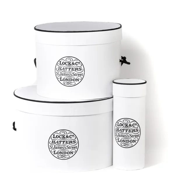 Lock u0026 Co. Hatters Hat Box "Oval Medium Box" - Handmade