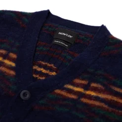 Howlin ' Cardigan "Out Of This World" In Scottish Wool