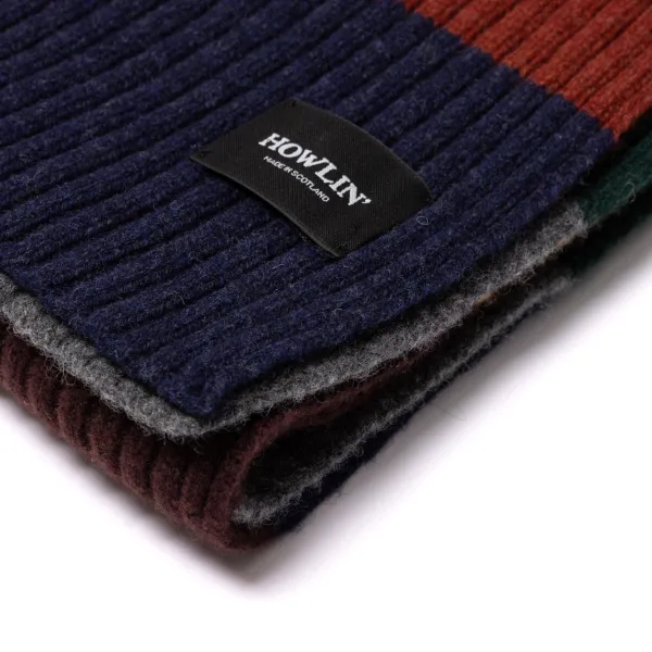 Howlin ' Scarf "A Universe From Nothing" In Scottish Wool