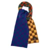 Howlin ' Scarf "Checkerboard Scarf" From Scottish Wool