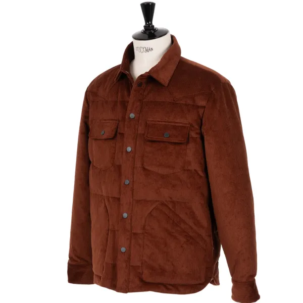 Valstar Jacket "Buffalo Overshirt" With Down Lining - Goose Down