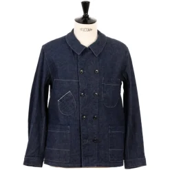 Coherence Jacket "Kees" In Japanese Selvedge Logger Denim