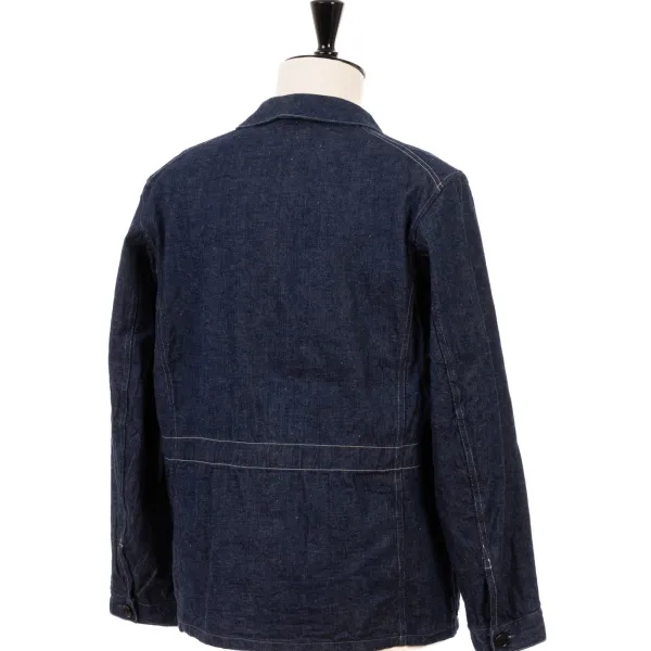 Coherence Jacket "Kees" In Japanese Selvedge Logger Denim