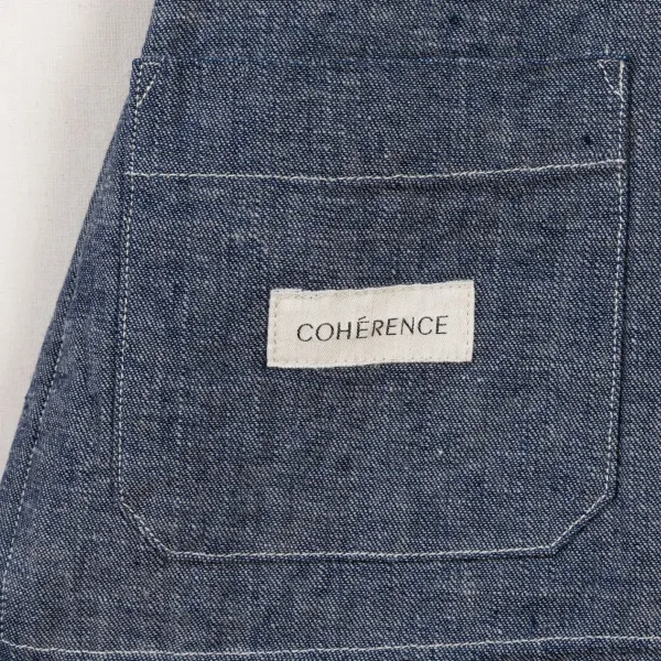 Coherence Jacket "Kees" In Japanese Selvedge Logger Denim