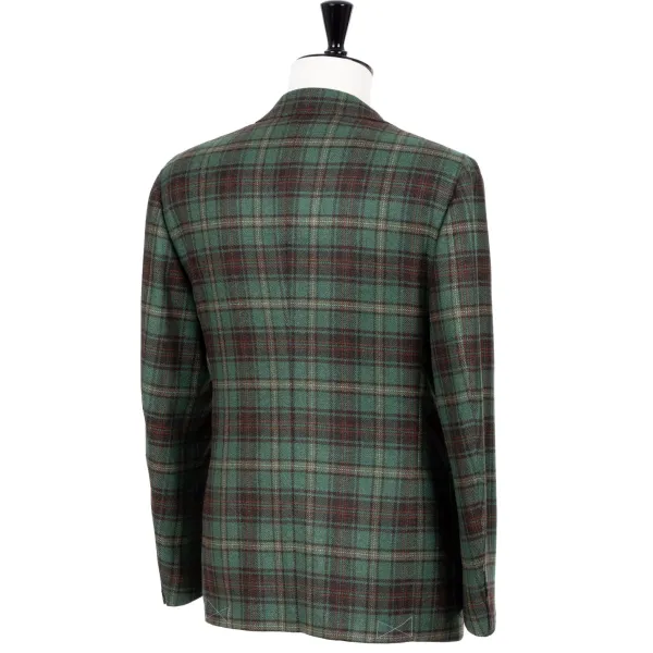 Cesare Attolini Jacket "Nuovo Tartan" From Pure Cashmere - Pure Handwork