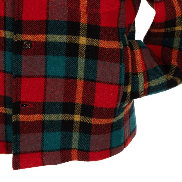 Valstar Jacket "Steve Overshirt" In Plaid Wool Flannel
