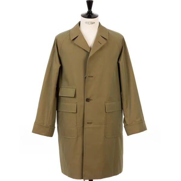 Coherence Japanese Cotton Gabardine "Corb Ii" Coat
