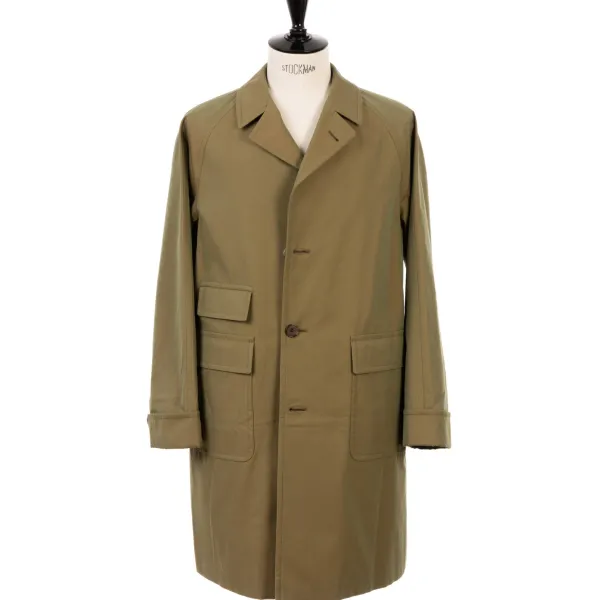 Coherence Japanese Cotton Gabardine "Corb Ii" Coat