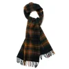 Joshua Ellis X Mj: New Scotch Check Pure Scottish Cashmere Scarf
