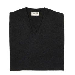 William Lockie Jumper "Oxton Vee" Made From Fine Scottish 1 Ply Cashmere