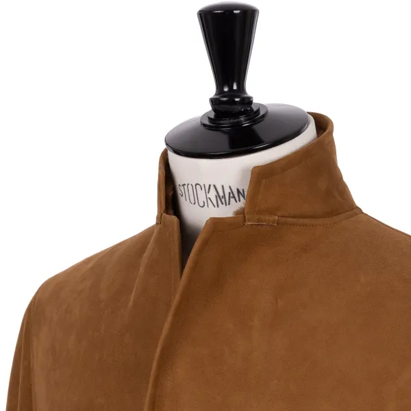 Rifugio Leather Jacket "New Fur Blazer" From Grown Lambskin - Handmade