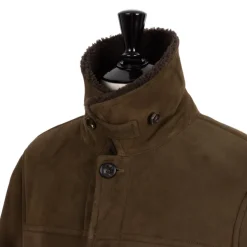 Valstar Leather Jacket " Norrland Coat" Made Of Lambskin - Curley Lambs