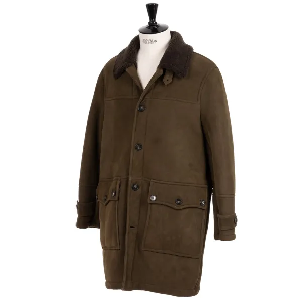 Valstar Leather Jacket " Norrland Coat" Made Of Lambskin - Curley Lambs