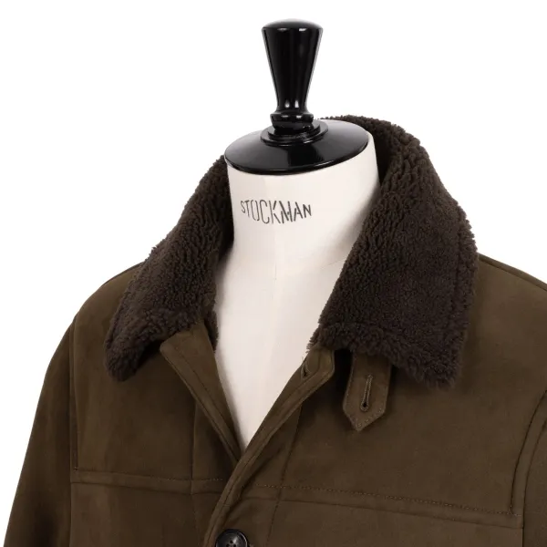 Valstar Leather Jacket " Norrland Coat" Made Of Lambskin - Curley Lambs