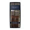 Albert Thurston Light Brown Suspenders With Herringbone Pattern To Button