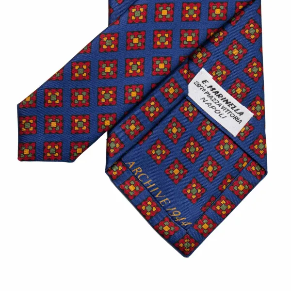 E. Marinella Limited Edition - Blue Tie "Archivio 1944"