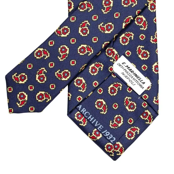 E. Marinella Limited Edition - Blue Tie "Archivio 1932"