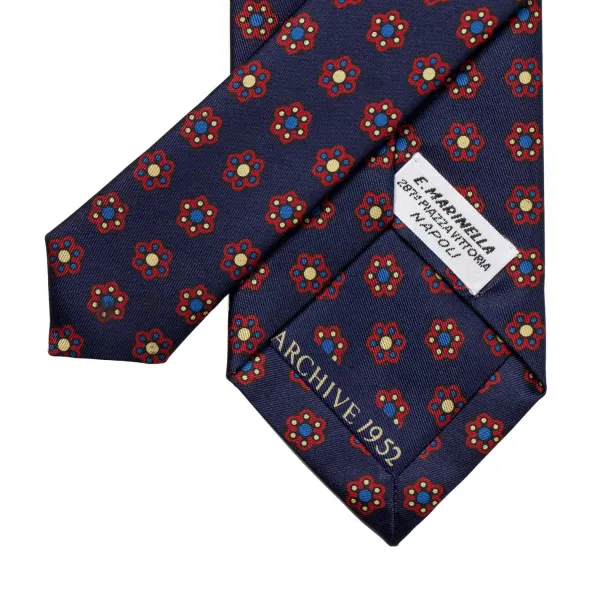 E. Marinella Limited Edition - Dark Blue Tie "Archivio 1952"