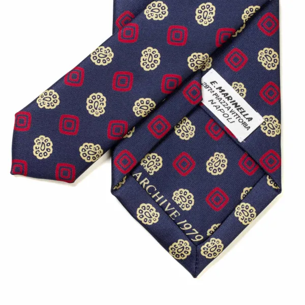 E. Marinella Limited Edition - Dark Blue Tie "Archivio 1979"