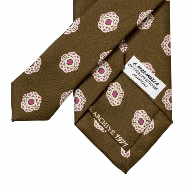 E. Marinella Limited Edition - Patterned Tie "Archivio 1971"