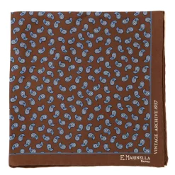 E. Marinella Limited Edition - Pocket Square "Archive 1957"