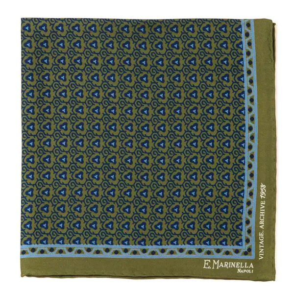 E. Marinella Limited Edition - Pocket Square "Archive 1958"