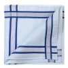 Simonnot-Godard Limited Edition: "Bellagio Archive 1932" Handkerchief Made Of Pure Cot