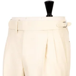 Cesare Attolini Limited Edition: Ivory Pants