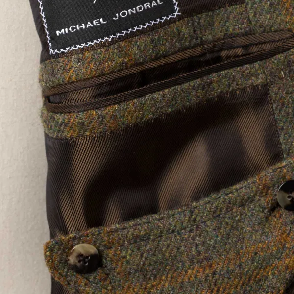 Cesare Attolini Limited Edition: Jacket "Luxury Hunter" Made Of Pure Wool From Fox Bro