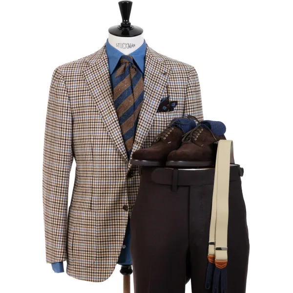Cesare Attolini Limited Edition: Jacket "Traveling Gentry" Made Of Pure Wool From Fox