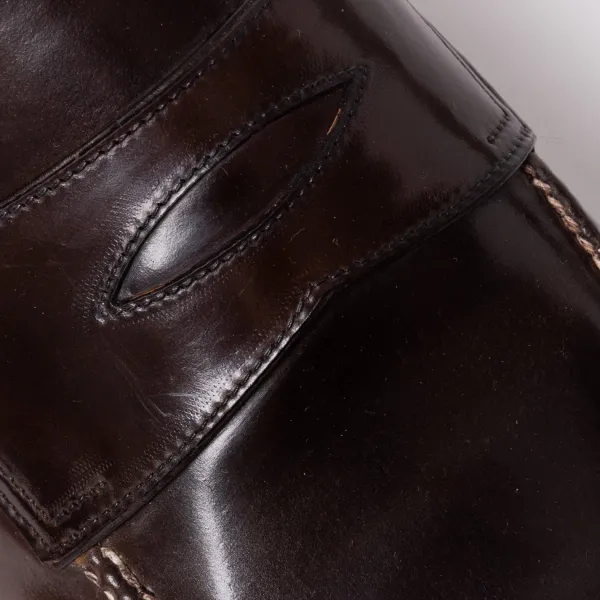 Saint Crispin's Limited Edition: Loafer "American Casual Penny" Made Of Original Horwe
