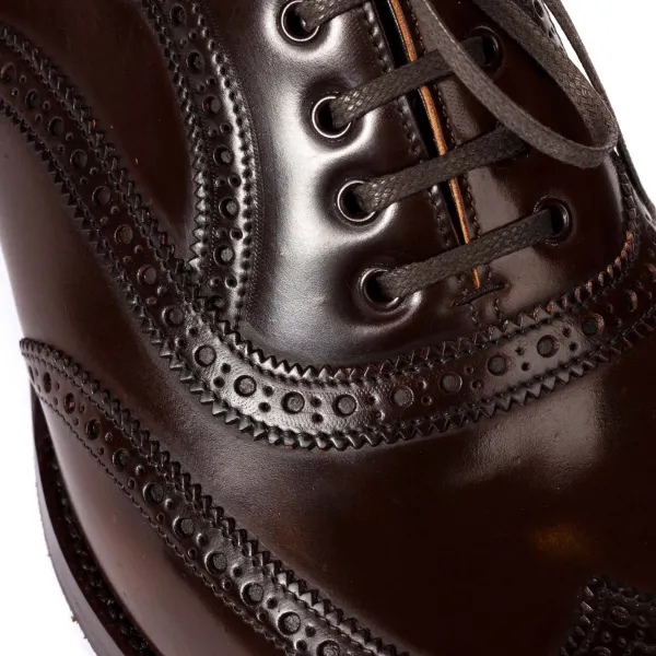 Saint Crispin's Limited Edition: Oxford Brogue "American" Made Of Original Horween Shell Cordovan