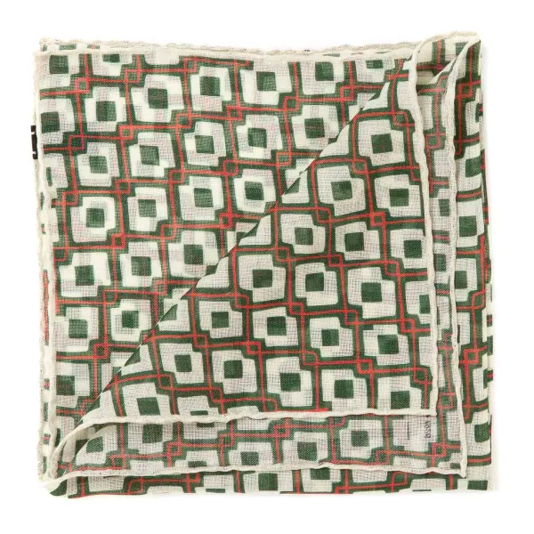 Petronius Limited Edition: Pocket Square "Vintage 55" Made Of Wool And Silk